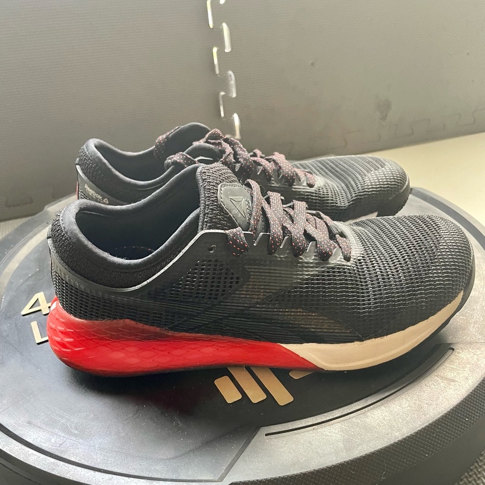 Reebok CrossFit nano 9 red and black youth size 7
